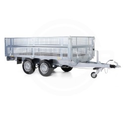 Gitteraufsatz 66 cm hoch für Systema-Hochlader..-25-13.. mit Zink-Bordwand