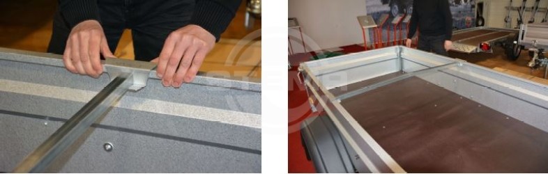 Flachplanenstütze
