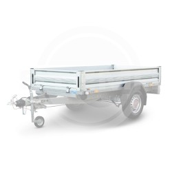 Bordwandnachrüstsatz 35 cm hoch aus Aluminium für SySTEMA-Hochlader & Carrier XL