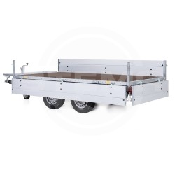 Bordwandaufsatz PREMIUM 35 cm hoch 2 mm Stahl für 3-Seiten-Kipper TRIUS ab 2018