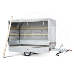 150 cm Hochplane und -spriegel PREMIUM für Rückwärtskipper Rocko Smart (RKE..-27-15..)